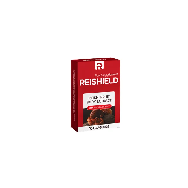 Reishield: Cápsulas de Reishi sin Nicotina